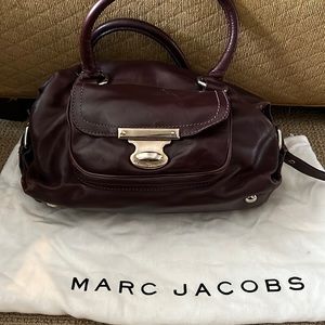 Purple Marc Jacobs Leather Bag